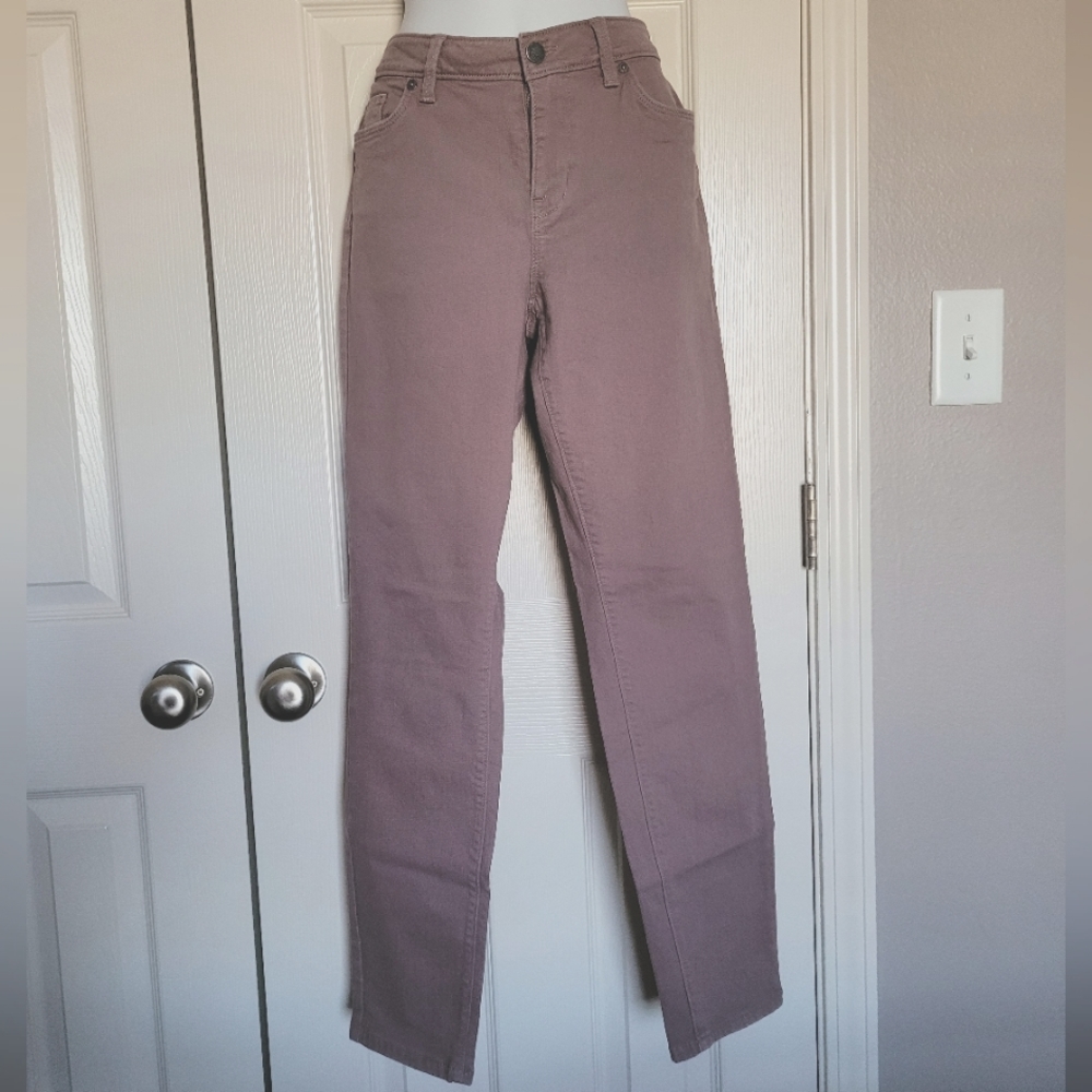 Loft Curvy Skinny Jeans - Sz 10, Dusty Mauve, EUC